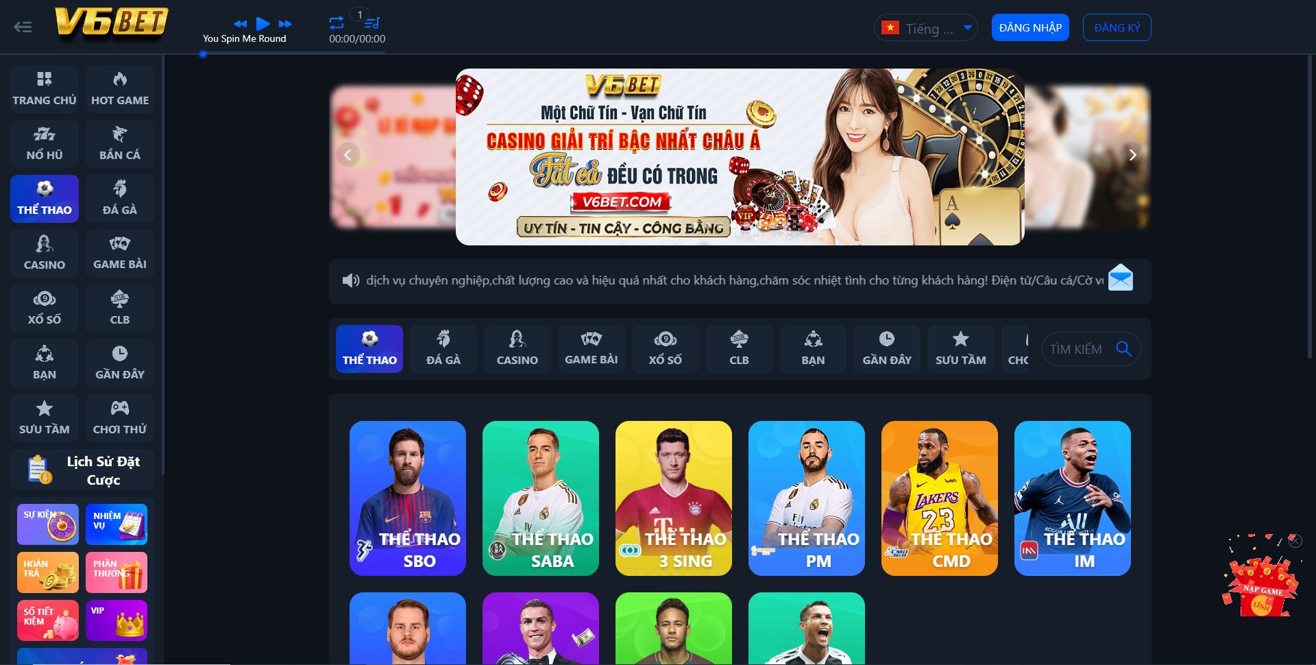 Nhiều kèo cược hấp dẫn
